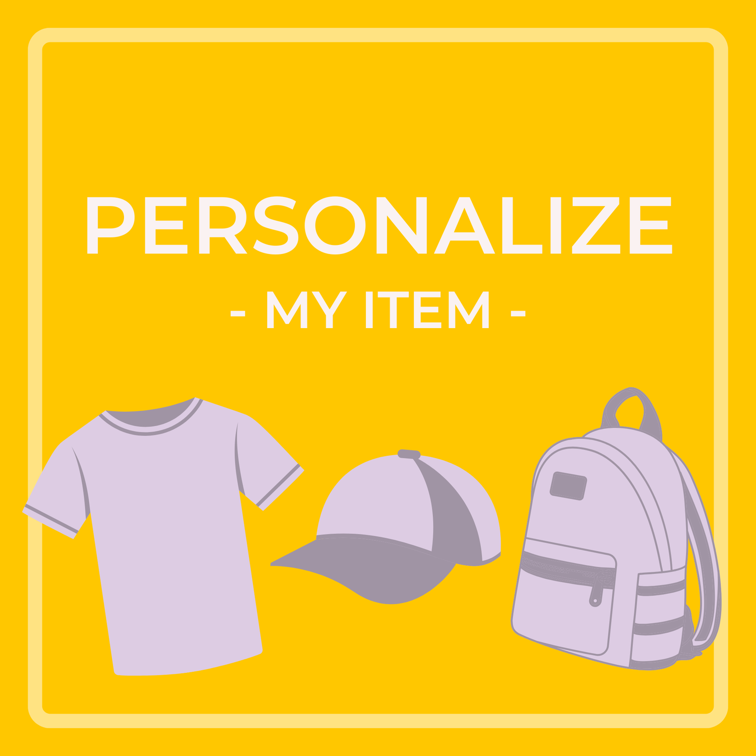 Personalize My Item - Hello Yello Studio
